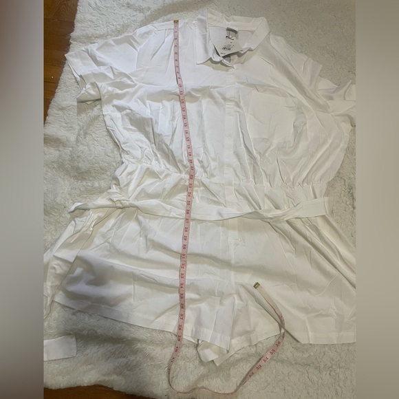 Ava & Viv Classic White Collared Shirt - Picture 12 of 14